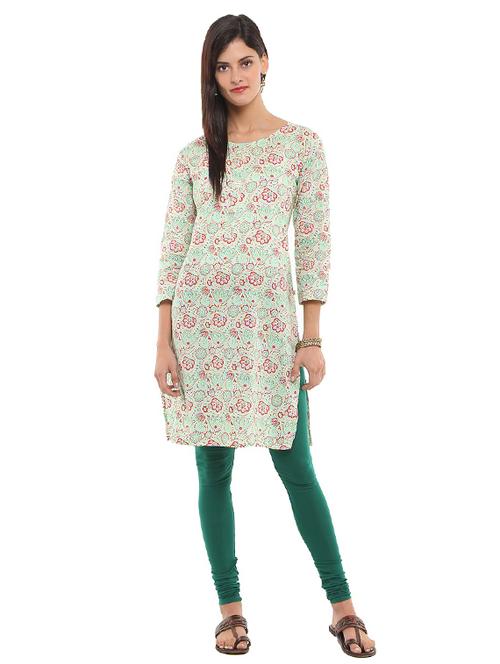 women's straight kurta - 19226177 - Very Small Image - 1
