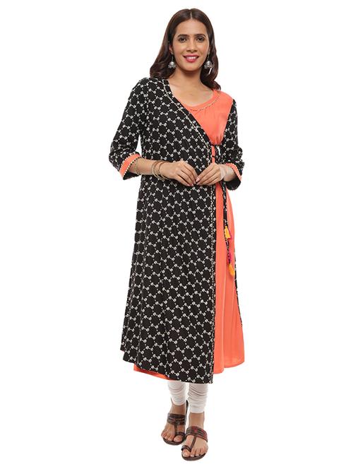 women's straight kurta - 19226185 - Very Small Image - 1
