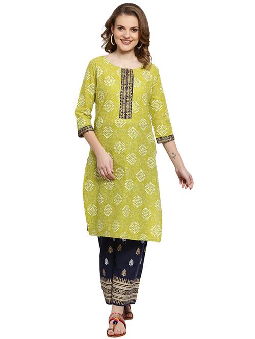women printed straight kurta - 19226279 - Very Small Image - 1