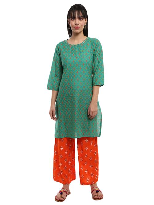 women's straight kurta - 19226512 - Very Small Image - 1