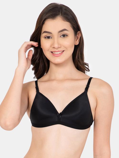 black solid t-shirt bra - 19226653 - Very Small Image - 1