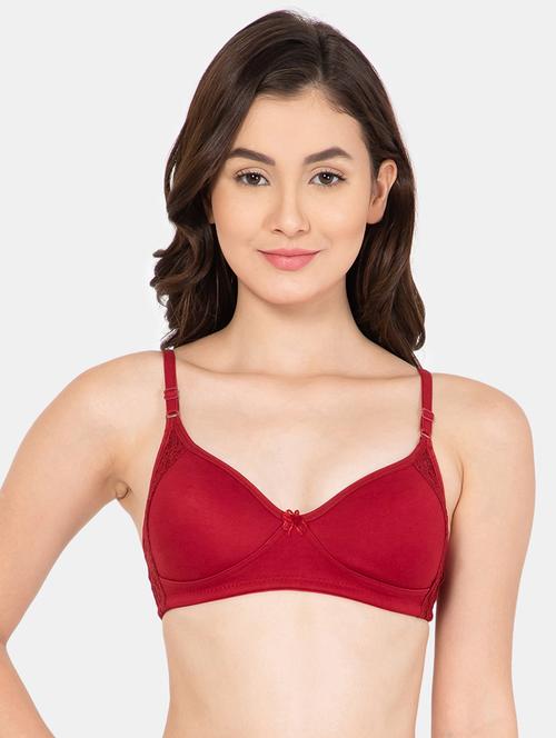 red solid t-shirt bra - 19226660 - Very Small Image - 1