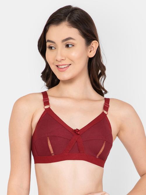 red solid t-shirt bra - 19226683 - Very Small Image - 1