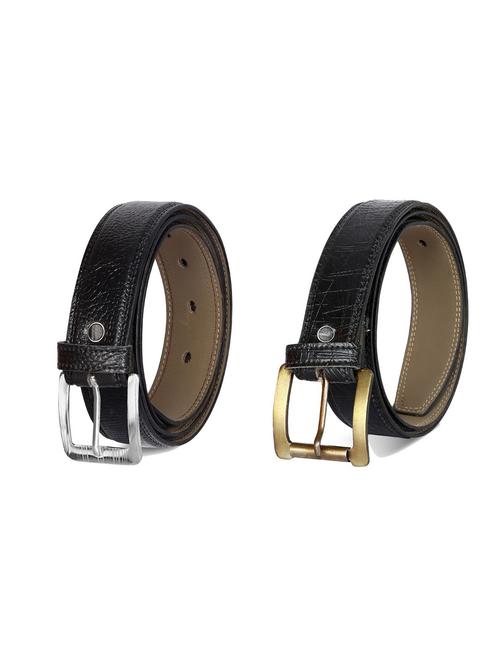 pack of 2 leatherette belt - 19226807 - Very Small Image - 1