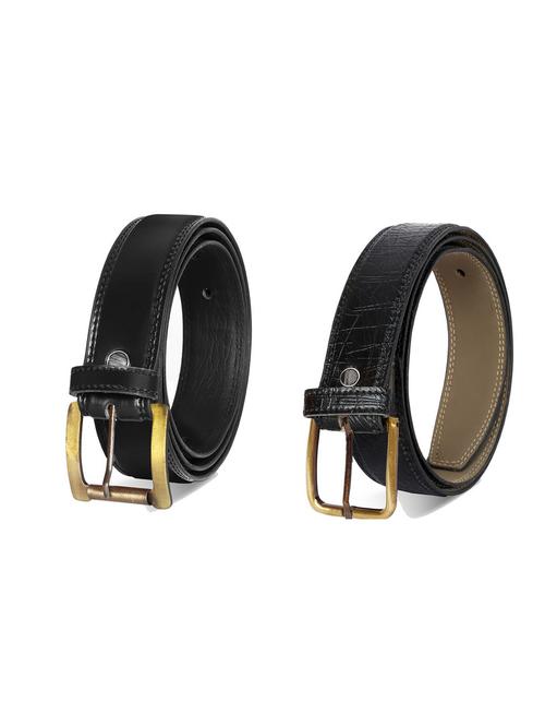 pack of 2 leatherette belt - 19226977 - Very Small Image - 1