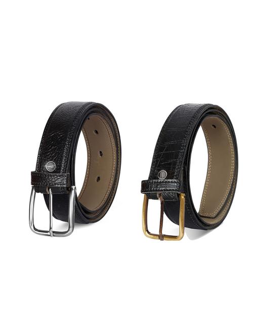 pack of 2 leatherette belt - 19227016 - Very Small Image - 1