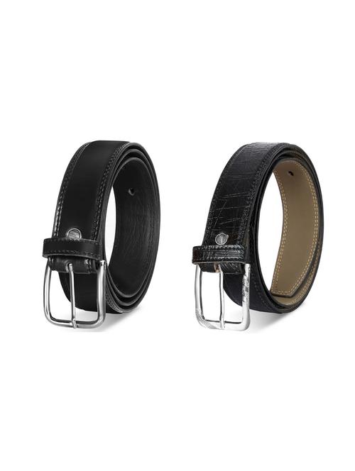 pack of 2 leatherette belt - 19227187 - Very Small Image - 1