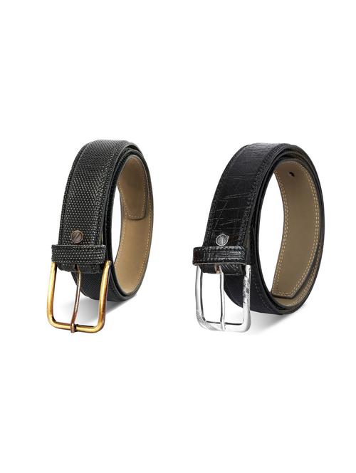 pack of 2 leatherette belt - 19227204 - Very Small Image - 1