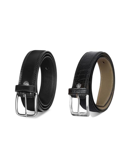 combo pack of black leatherette belts - 19227289 - Very Small Image - 1