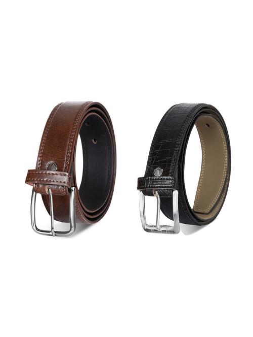combo pack of multi colored leatherette belts - 19227295 - Very Small Image - 1