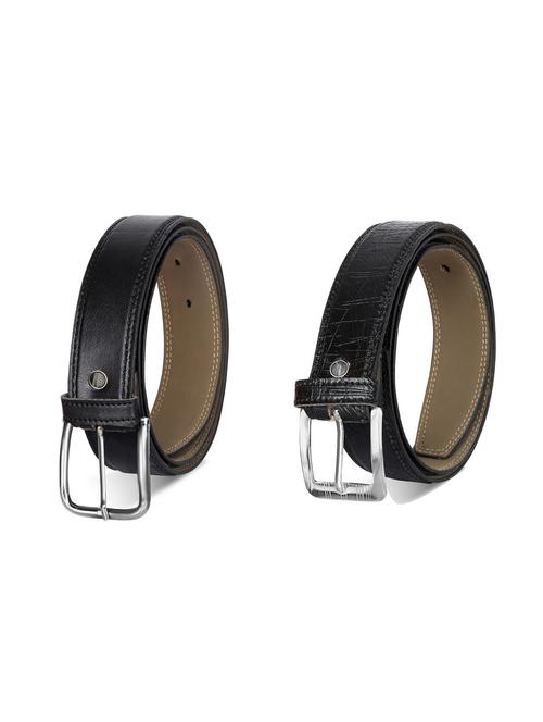 combo pack of black leatherette belts - 19227343 - Very Small Image - 1