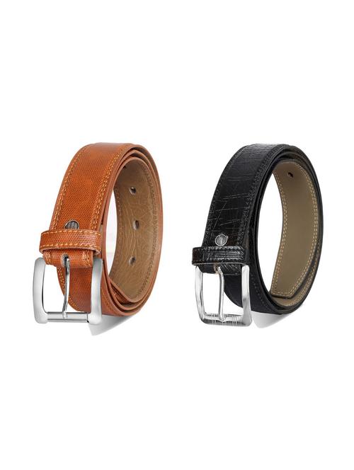 combo pack of multi colored leatherette belts - 19227371 - Very Small Image - 1