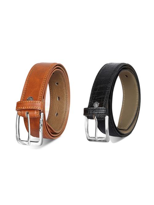 combo pack of multi colored leatherette belts - 19227374 - Very Small Image - 1