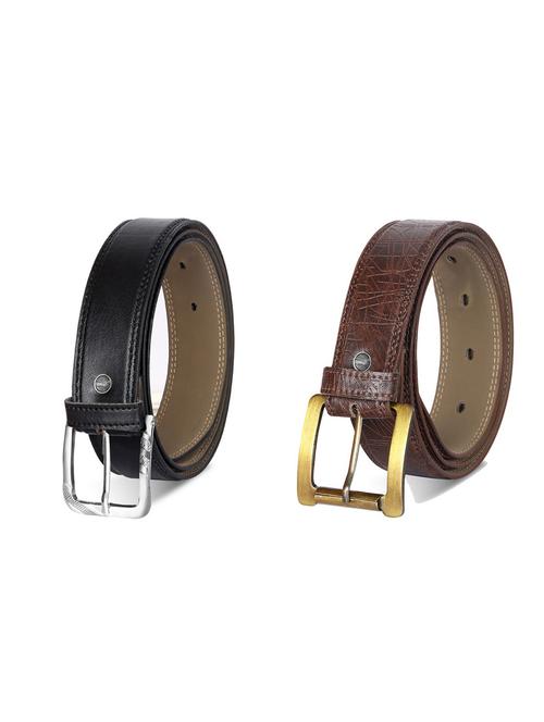 combo pack of multi colored leatherette belts - 19227445 - Very Small Image - 1