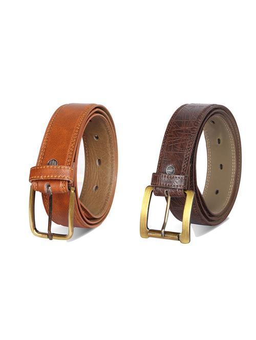combo pack of multi colored leatherette belts - 19227473 - Very Small Image - 1