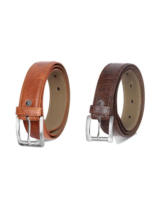 combo pack of multi colored leatherette belts - 19227540 - Very Small Image - 1