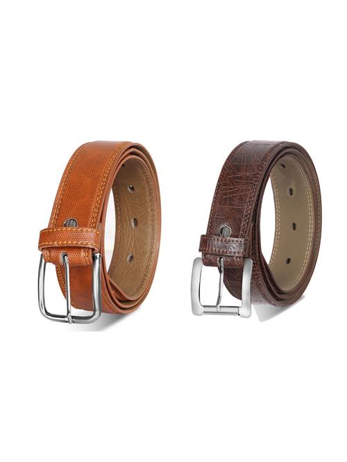 combo pack of multi colored leatherette belts - 19227574 - Very Small Image - 1