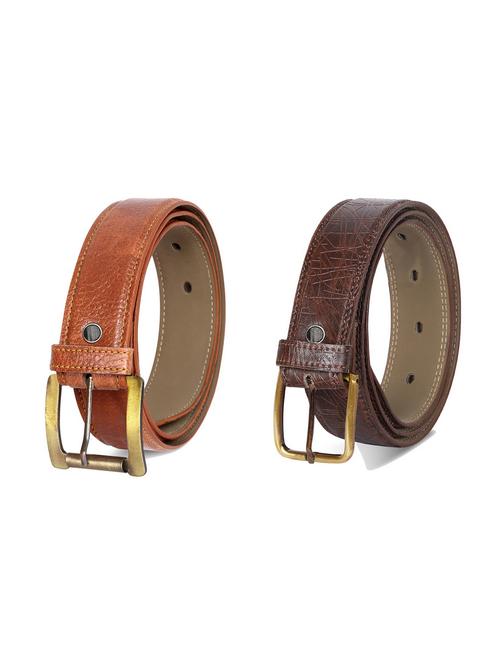 combo pack of multi colored leatherette belts - 19227634 - Very Small Image - 1