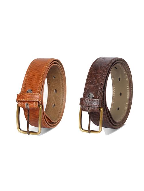 combo pack of multi colored leatherette belts - 19227672 - Very Small Image - 1