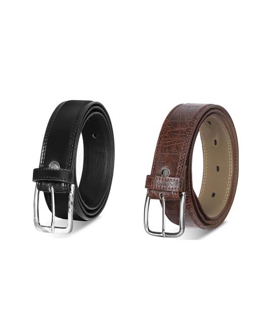 combo pack of multi colored leatherette belts - 19227688 - Very Small Image - 1