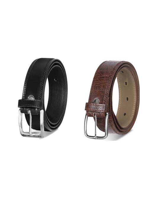 combo pack of multi colored leatherette belts - 19227689 - Very Small Image - 1
