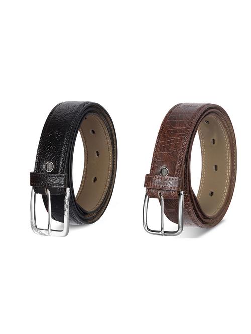 combo pack of multi colored leatherette belts - 19227724 - Very Small Image - 1