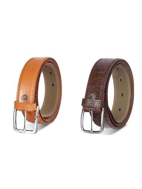 combo pack of multi colored leatherette belts - 19227754 - Very Small Image - 1
