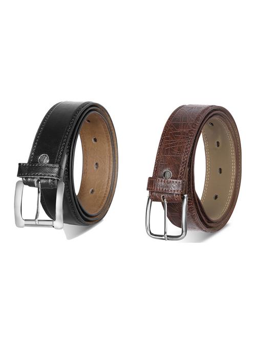 combo pack of multi colored leatherette belts - 19227757 - Very Small Image - 1