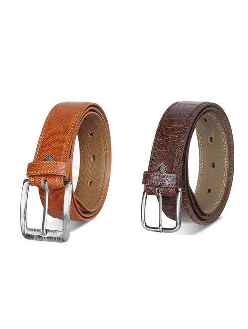 combo pack of multi colored leatherette belts - 19227773 - Very Small Image - 1