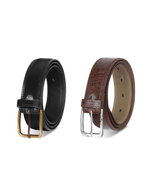 combo pack of multi colored leatherette belts - 19227783 - Very Small Image - 1
