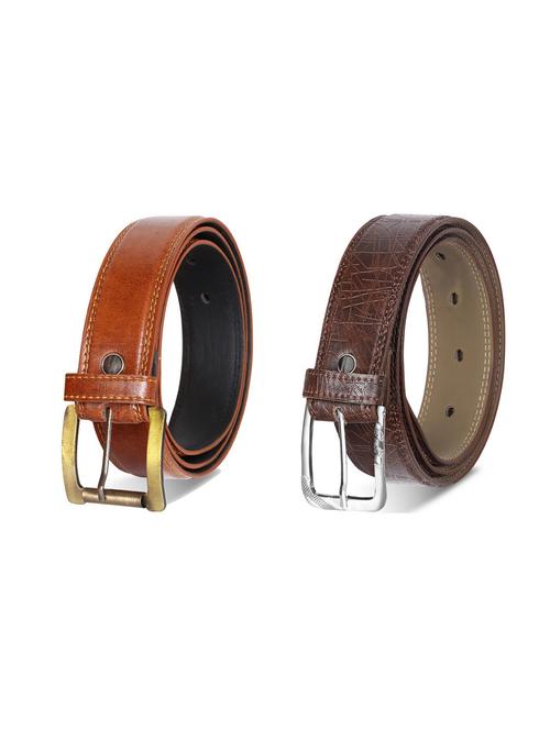 combo pack of multi colored leatherette belts - 19227793 - Very Small Image - 1
