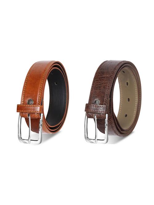 combo pack of multi colored leatherette belts - 19227797 - Very Small Image - 1
