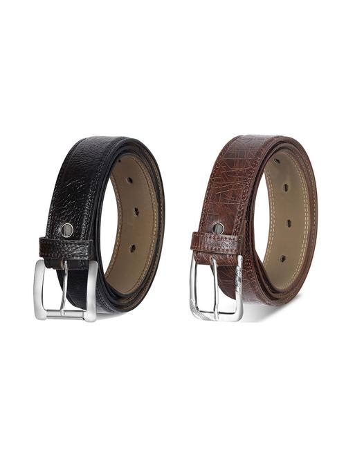combo pack of multi colored leatherette belts - 19227818 - Very Small Image - 1