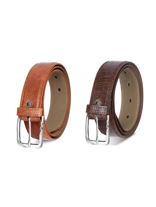 combo pack of multi colored leatherette belts - 19227833 - Very Small Image - 1