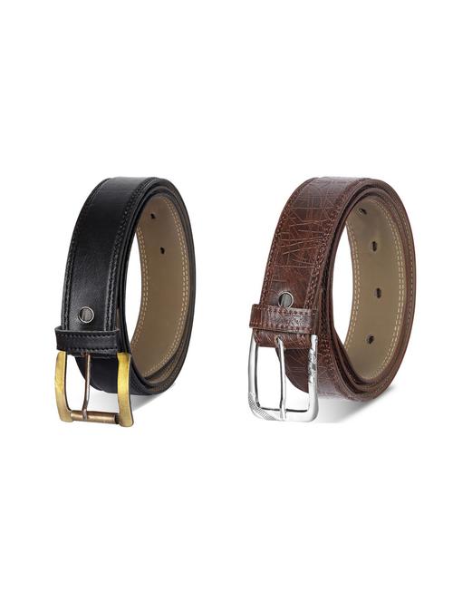 combo pack of multi colored leatherette belts - 19227835 - Very Small Image - 1