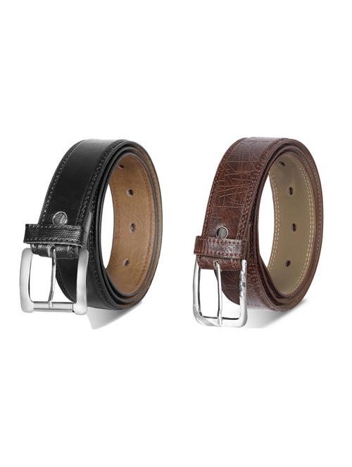combo pack of multi colored leatherette belts - 19227854 - Very Small Image - 1