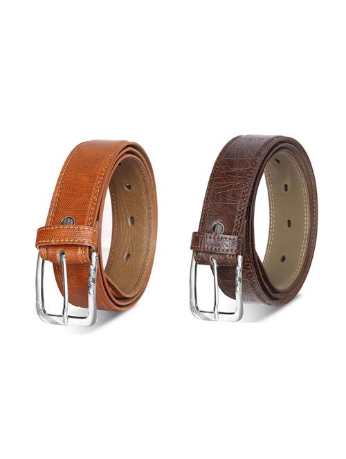 combo pack of multi colored leatherette belts - 19227869 - Very Small Image - 1