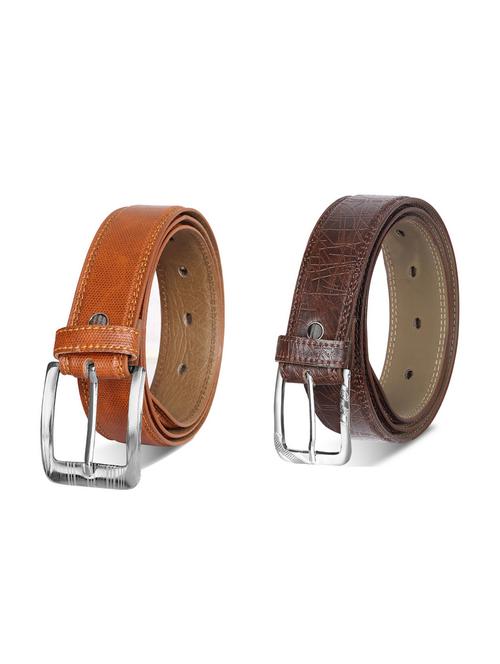 combo pack of multi colored leatherette belts - 19227870 - Very Small Image - 1