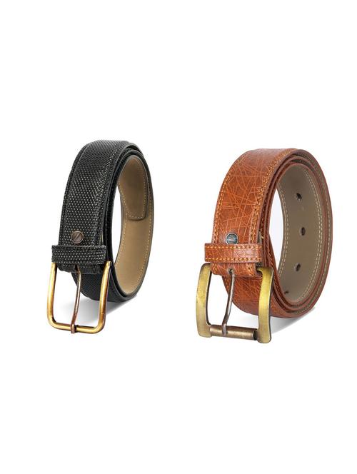 combo pack of multi colored leatherette belts - 19227992 - Very Small Image - 1