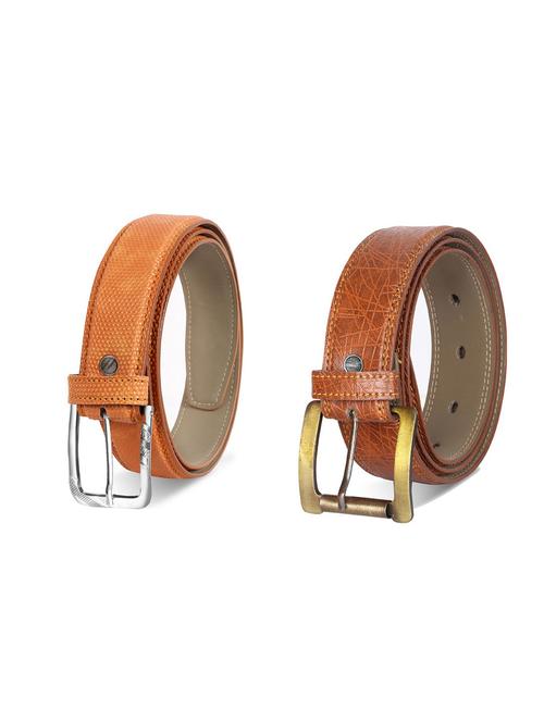 combo pack of multi colored leatherette belts - 19228006 - Very Small Image - 1