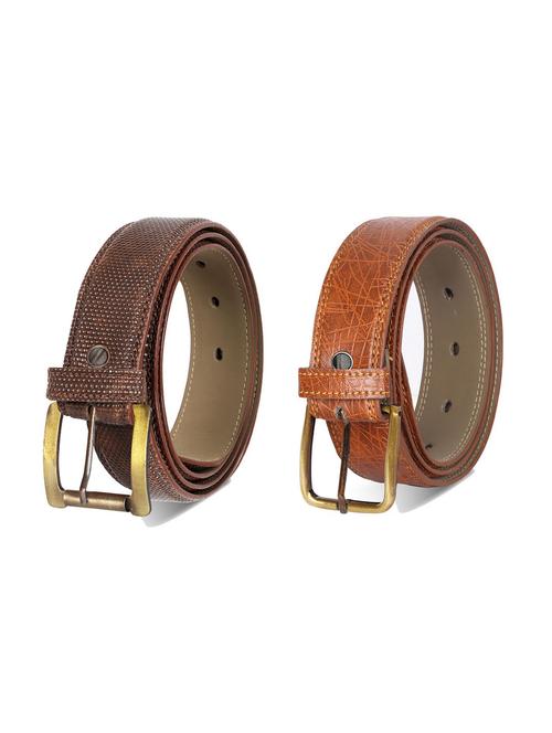 combo pack of multi colored leatherette belts - 19228183 - Very Small Image - 1