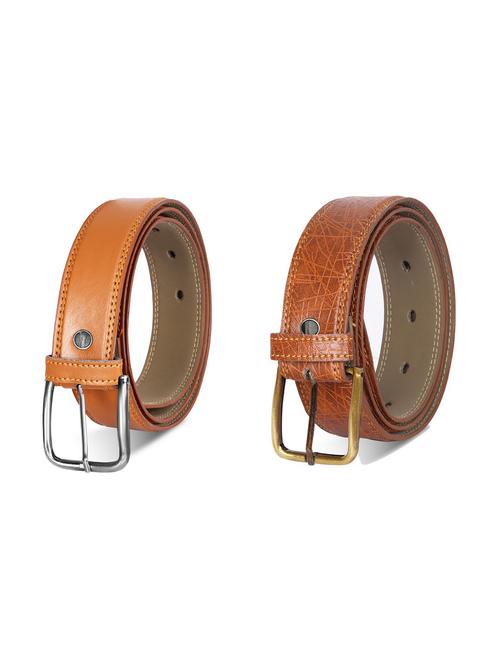 combo pack of multi colored leatherette belts - 19228228 - Very Small Image - 1
