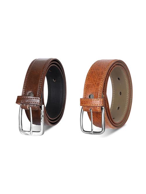 combo pack of multi colored leatherette belts - 19228261 - Very Small Image - 1