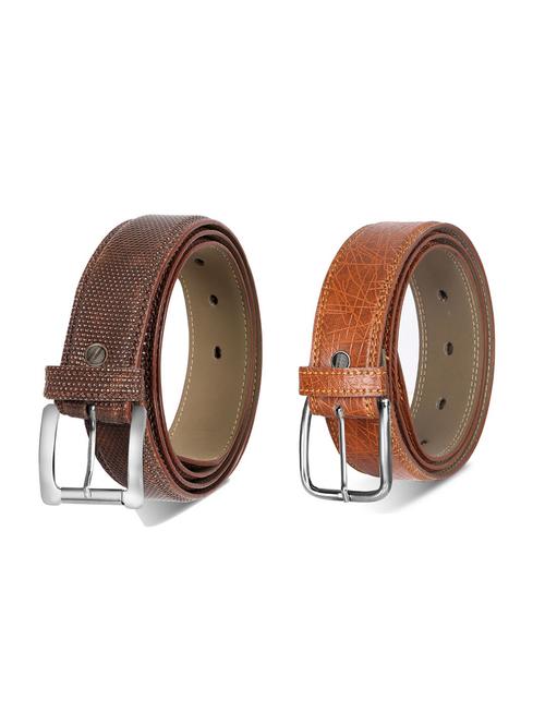 combo pack of multi colored leatherette belts - 19228276 - Very Small Image - 1