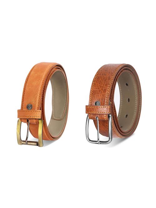 combo pack of multi colored leatherette belts - 19228281 - Very Small Image - 1