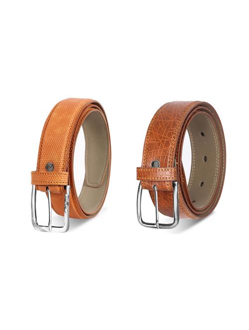 combo pack of multi colored leatherette belts - 19228285 - Very Small Image - 1