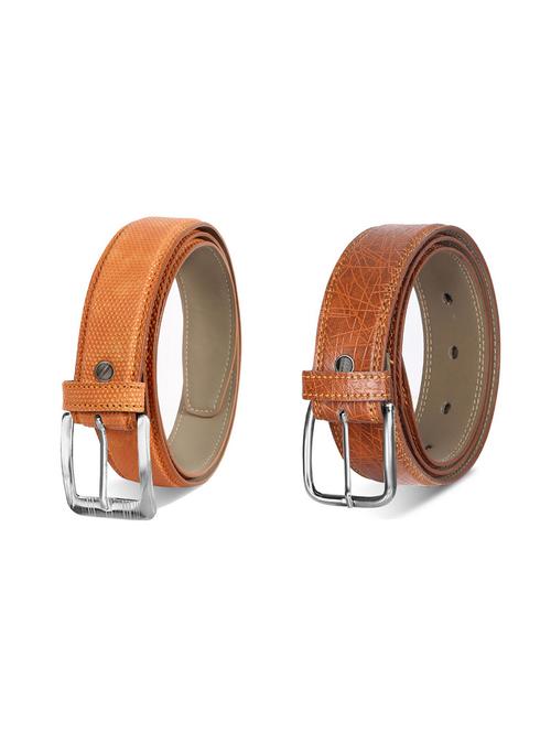 combo pack of multi colored leatherette belts - 19228286 - Very Small Image - 1