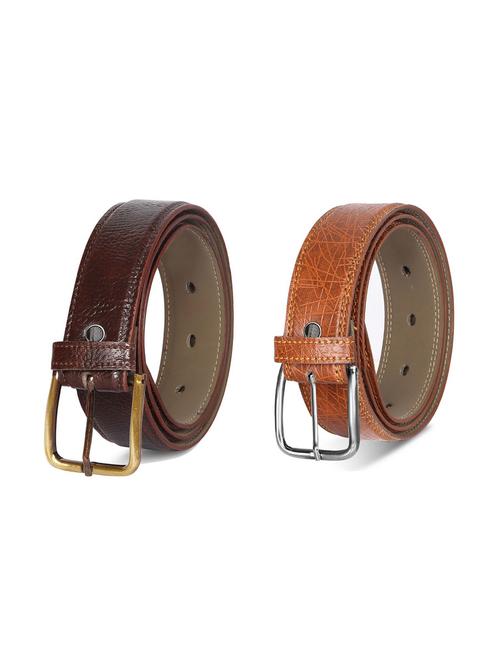 combo pack of multi colored leatherette belts - 19228295 - Very Small Image - 1