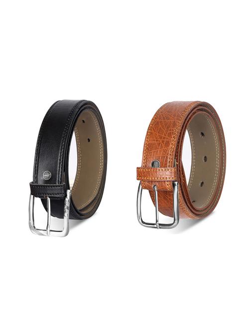 combo pack of multi colored leatherette belts - 19228309 - Very Small Image - 1