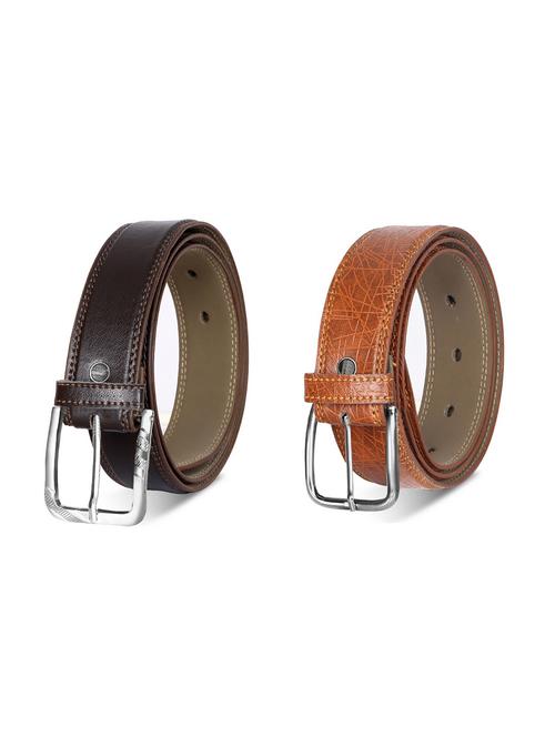 combo pack of multi colored leatherette belts - 19228315 - Very Small Image - 1